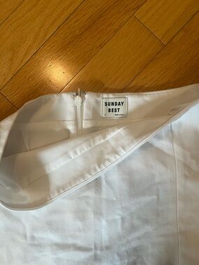 Sunday Best White Mini Skirt